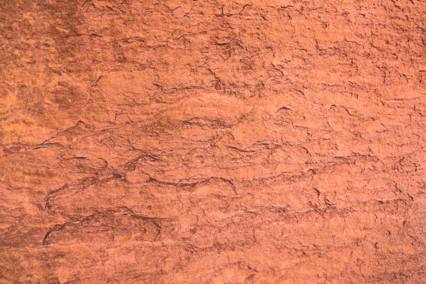istock The texture of the red rock wall 1183286360
