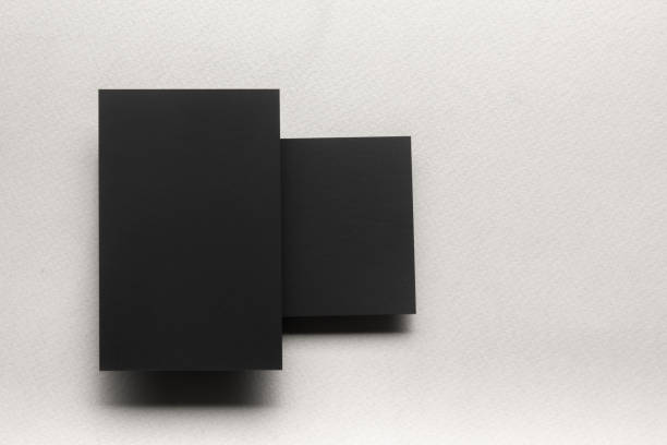 istock Business cards blank. Mockup on color background. Flat Lay. copy space for text 1183287729