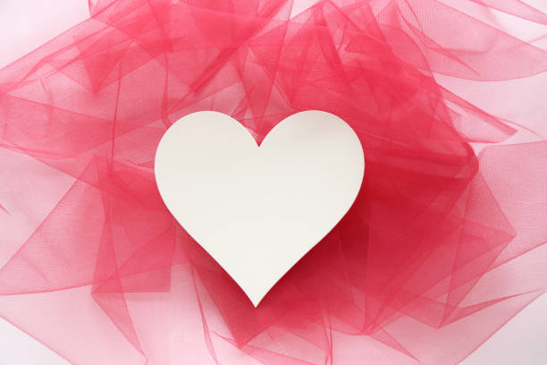 istock background of tulle fabric and heart 1183289810