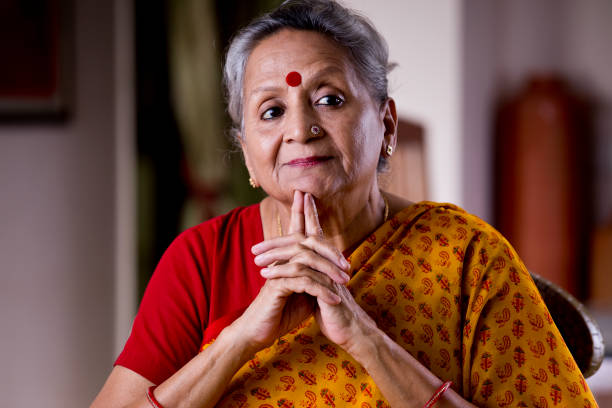 istock Thoughtful senior woman 1183290076