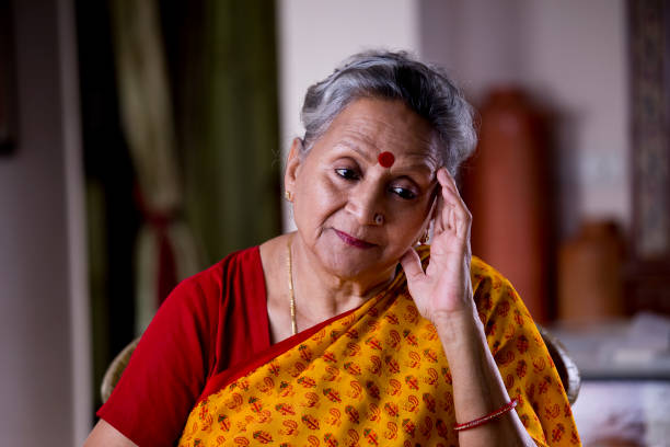 istock Thoughtful senior woman 1183292272