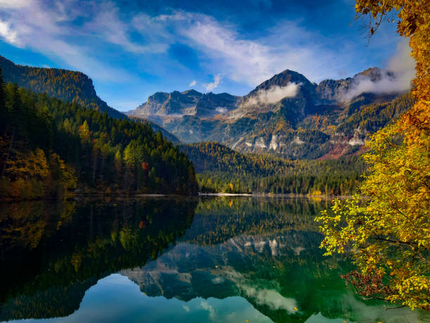 istock Autumn in the dolomites 1183315374