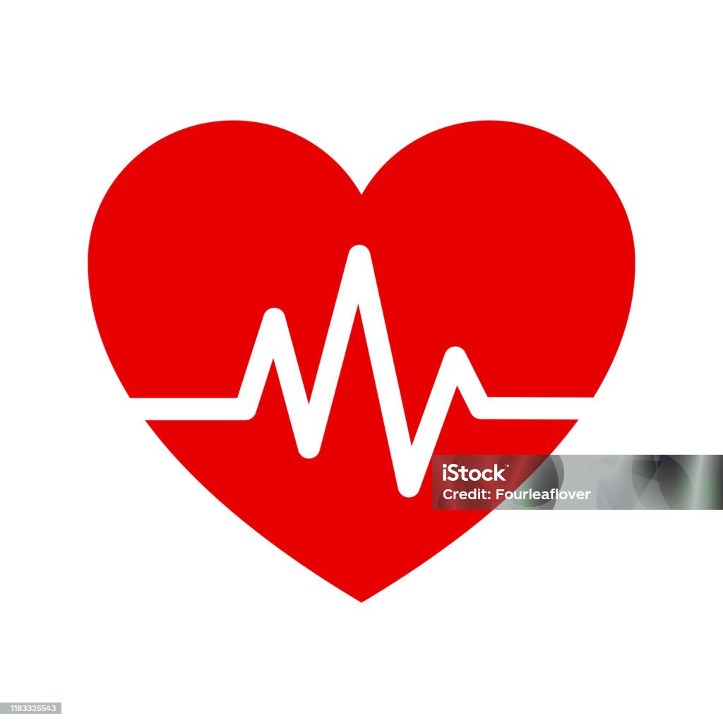 Heart Isometric Khái Niệm Chăm Sóc Sức Khỏe Hình Dạng Màu Đỏ Và ...