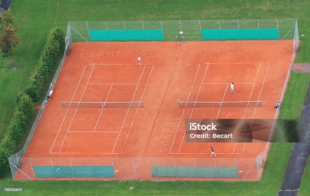 Cancha de tenis - Foto de stock de Tenis libre de derechos