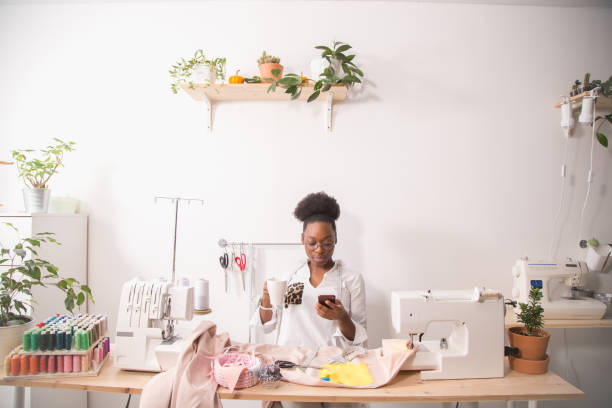 istock Modern technology is necessary at the business 1183329462