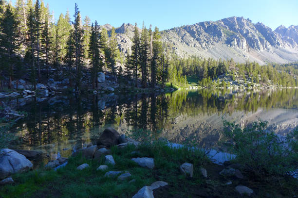istock Purple Lake, John Muir Trail 1183332604