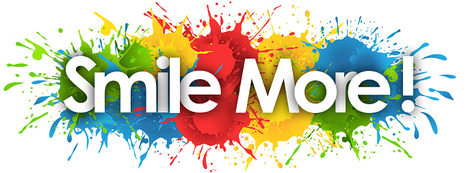 Smiling More Smile More Stock Illustration - Download Image Now - Art, Cheerful ...