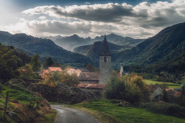 istock French pyrenees mountain village 1183341626