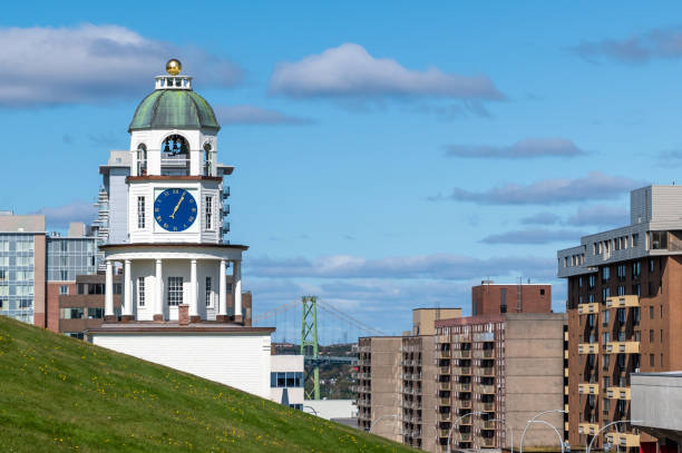 istock Historic clock tower in Halifax, Canada 1183351272