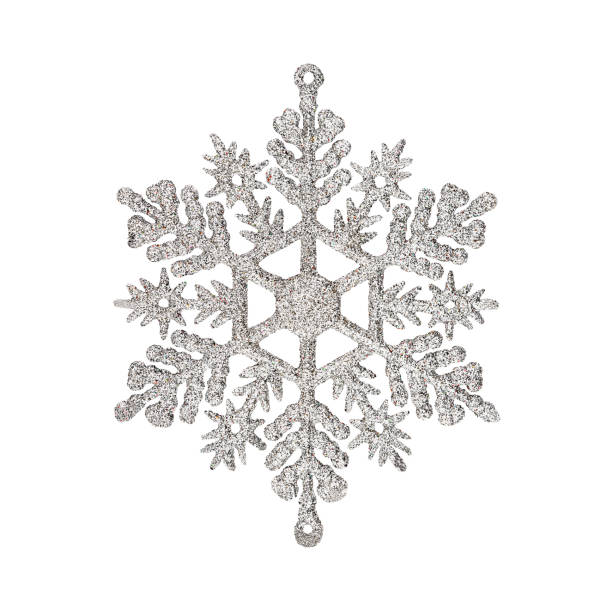 istock Decorative christmas snowflake isolated 1183360875