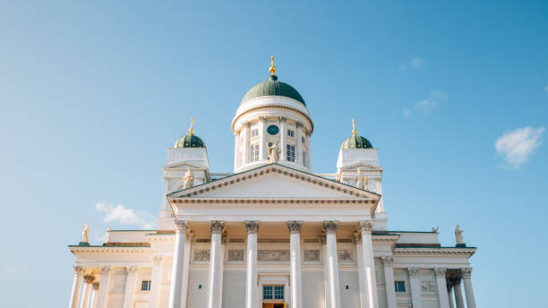 istock Helsinki cathedral in Helsinki, Finland 1183366384