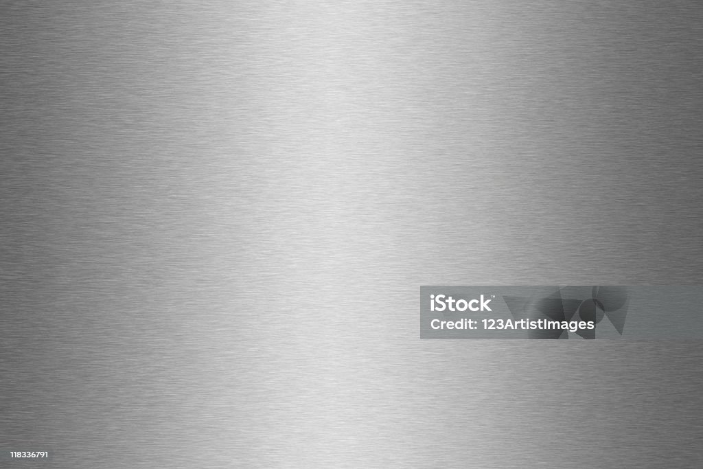 Shiny gray metal textured background surface High resolution Brushed metal texture abstract background Textured Stock Photo