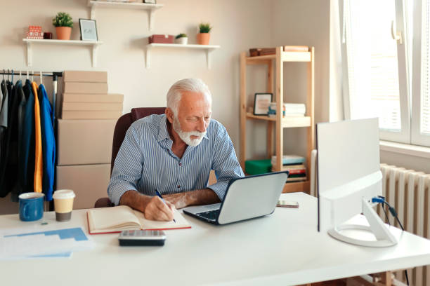 istock Senior Businessman 1183369586