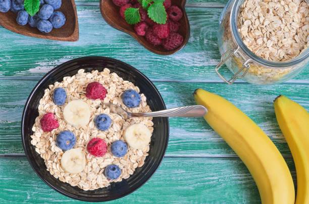 istock Healthy sweet breakfast. 1183374926