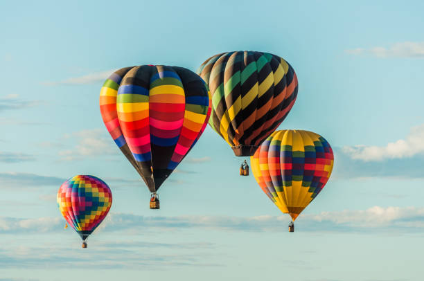 istock Four Hot Air Balloons 1183376253