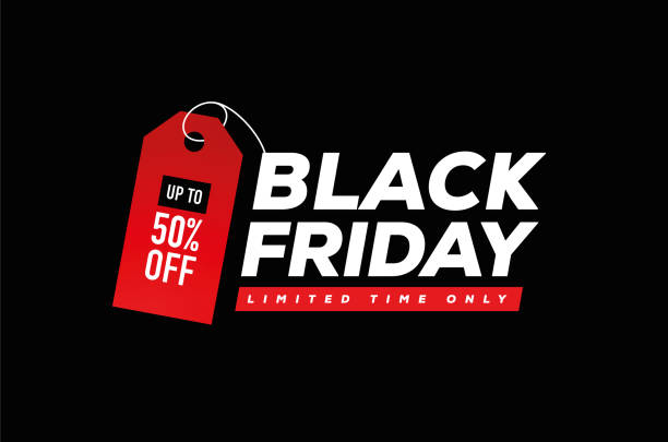 Black Friday Sale Black Friday Sale black friday shopping event illustrations stock illustrations