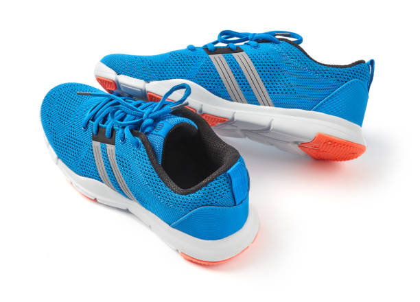 istock Sport shoes rear view 1183390752