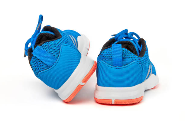 istock Sport shoes rear view 1183390950