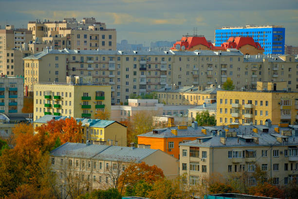 Autumn evening in Moscow