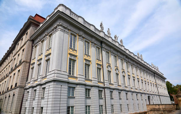 istock Residence building Ansbach, Germany 1183395076