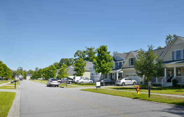 istock Homes, Savannah, Georgia, USA. 1183395847