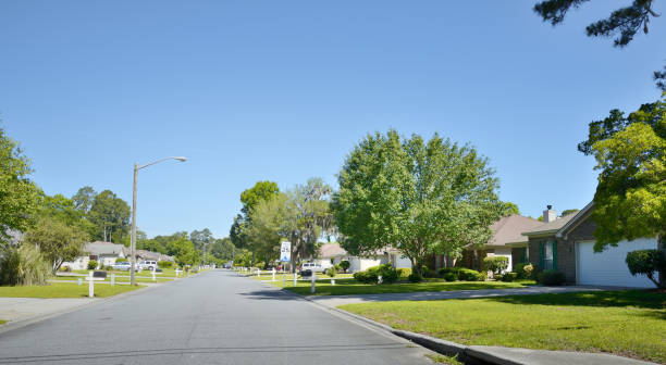 istock Homes, Savannah, Georgia, USA. 1183395891