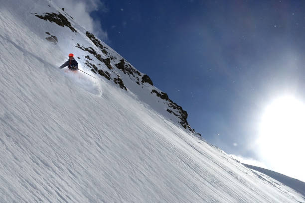istock Extreme skiing in St. Anton, Austria 1183401520