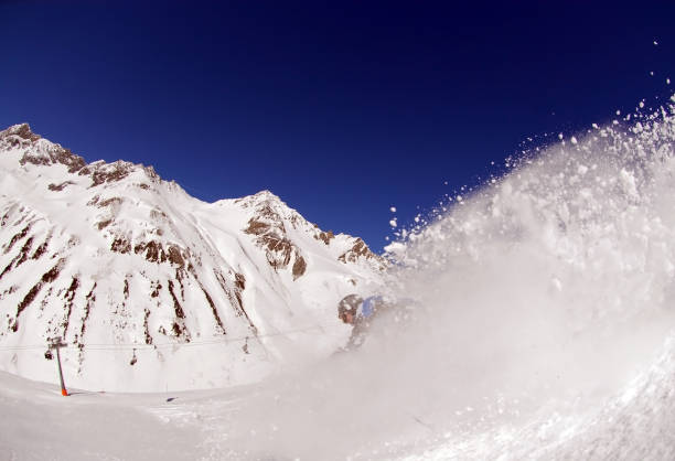 istock Extreme skiing in St. Anton, Austria 1183401533