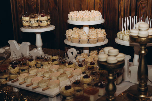 istock wedding candy bar, ideas of delicious and beautiful snacks 1183404099