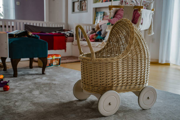 istock toy pram in a child's room 1183404595