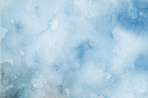 istock Abstract blue ocean watercolor for background. Creative abstract painted background, wallpaper, texture. 1183404627