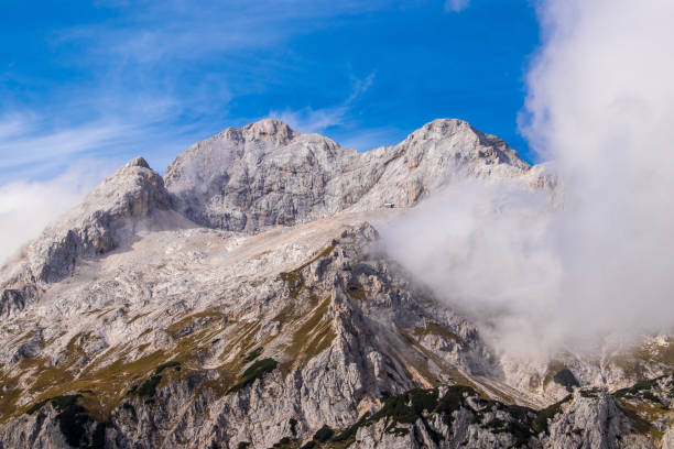 istock Mount Triglav with some clouds 1183412826