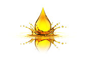 Oil Drop Splash