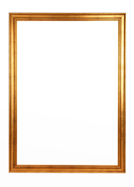 istock Close-Up Of Empty Picture Frame Against White Background 1183415123