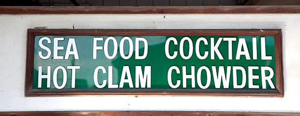 istock Sea Food Sign 118342299