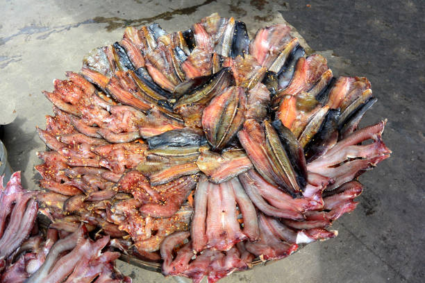 istock Sun-dried fish sprinkled with pepper and salt 2 1183438630