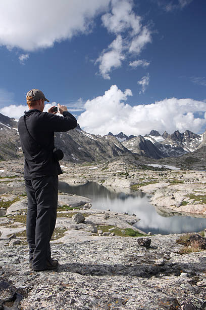 istock Taking a photo of Beautiful scenery 118344318
