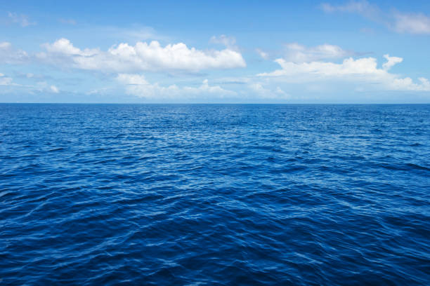 istock Beautiful sky and blue sea 1183446980