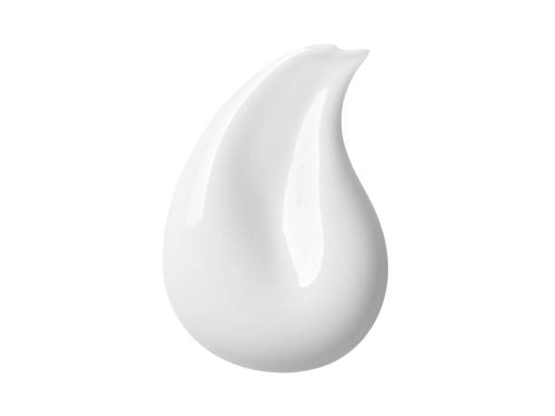 istock White cosmetic cream smudge isolated on white background 1183460935