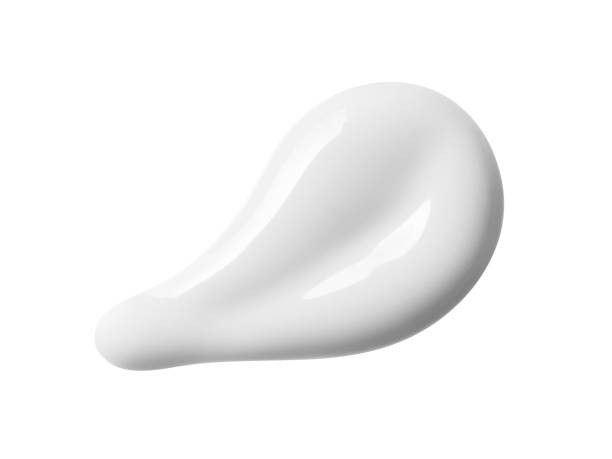 istock White cosmetic cream smudge isolated on white background 1183460940