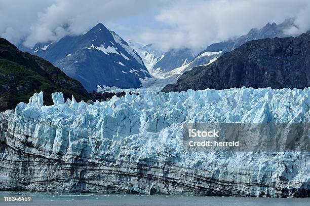 Tidewater Glaciar Margerie Alaska Foto de stock y más banco de imágenes de Aire libre - Aire libre, Alaska - Estado de los EE. UU., Azul