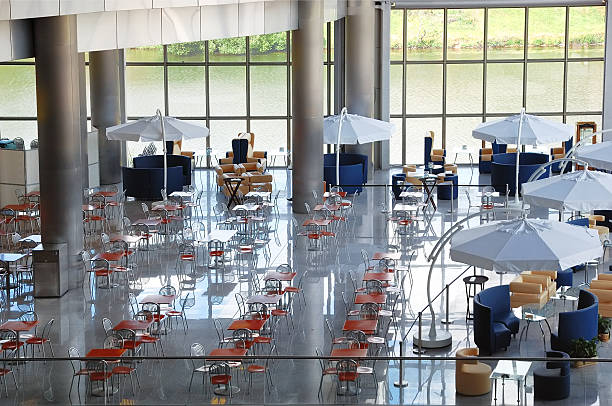 istock Interior of a modern cafe 118346561