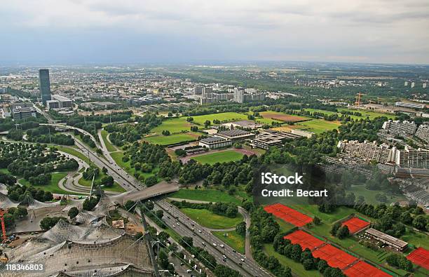 Munich Munich Cityscape Stock Photo - Download Image Now - Aerial View, Germany, City