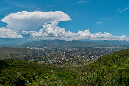 View of Miches from Montaña Redonda. Province of El Seibo. Dominican Republic.