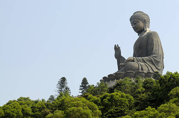 istock Buddha statue, Lantau, Hong Kong 118348524