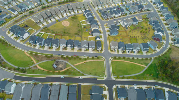 istock Aerial of Residential Development 1183486653