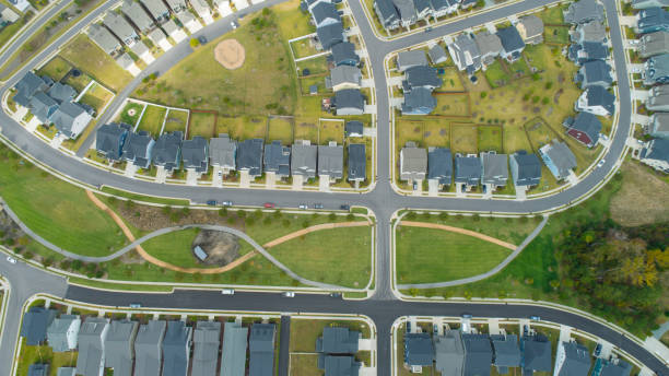 istock Aerial of Residential Development 1183486672