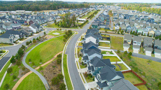Aerial of Residential Development