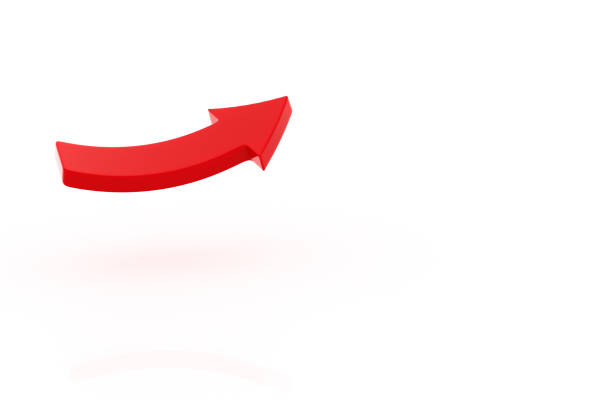istock 3D illustration of arrow pointing right 1183497362