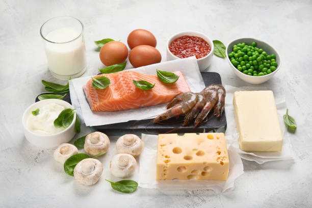 istock Foods rich in vitamin D 1183498251